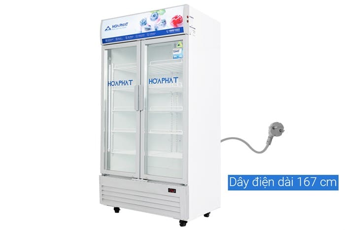 Tủ mát trưng bày Hòa Phát 723 lít HSR D6723